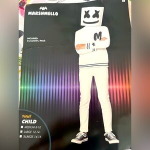 Marshmellow kids Halloween Costume